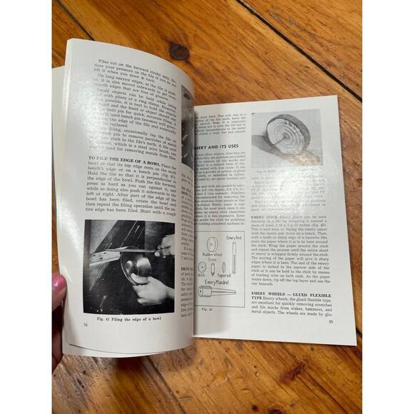 VTG Silversmithing and art metal for schools tradesman craftsmen by Murray Bovin - Picture 7 of 8